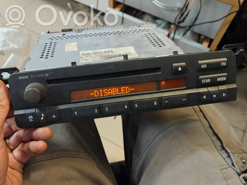 BMW 3 E46 Radio / CD/DVD atskaņotājs / navigācija 