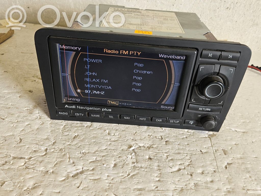Audi A3 S3 8P Panel / Radioodtwarzacz CD/DVD/GPS 