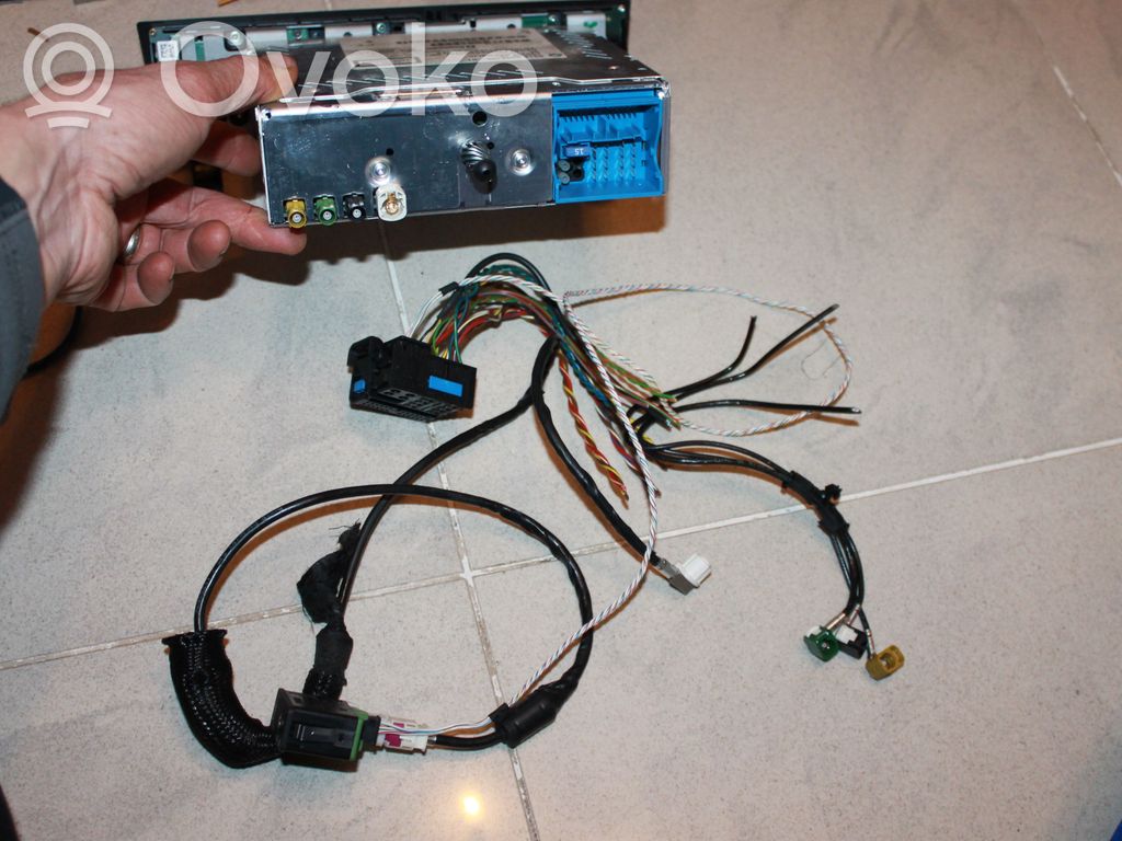 BMW 3 E90 E91 Kabelbaum des Soundsystems 
