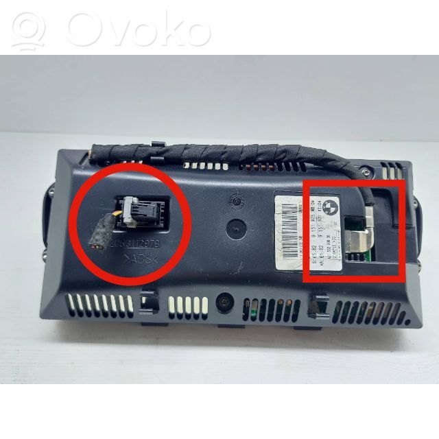 BMW 3 E90 E91 Sound system wiring loom 