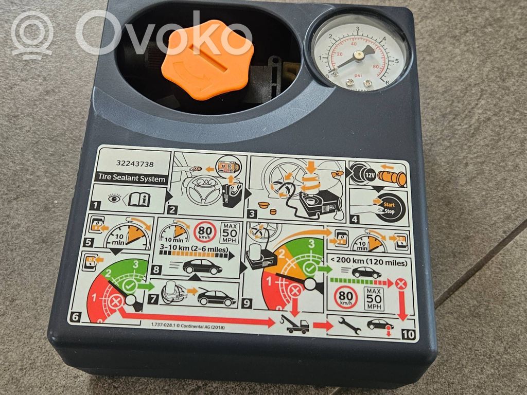 Volvo XC70 Tire air pump compressor 
