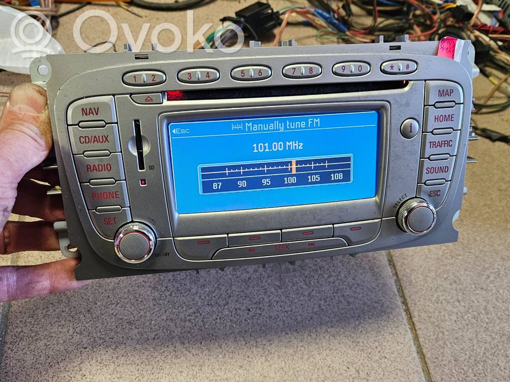 Ford S-MAX Panel / Radioodtwarzacz CD/DVD/GPS 