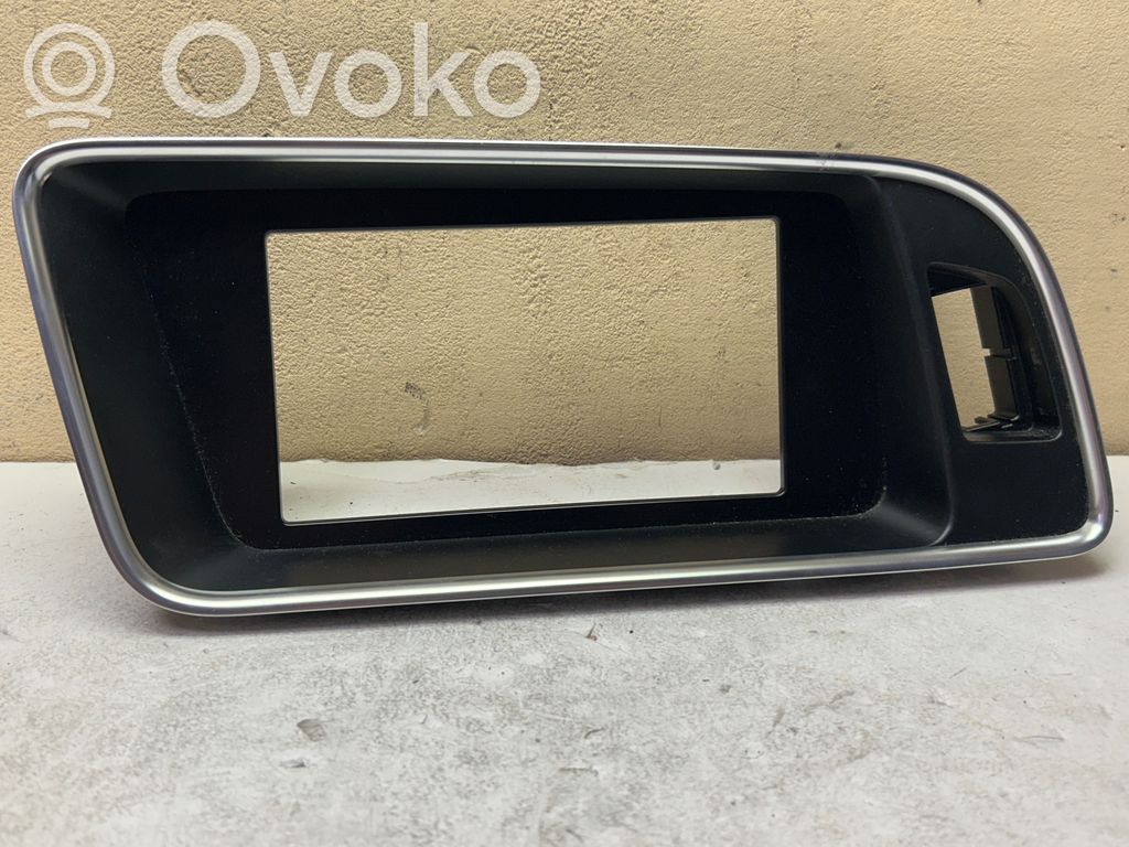 Audi Q5 SQ5 8R Moldura de la unidad delantera de radio/GPS 