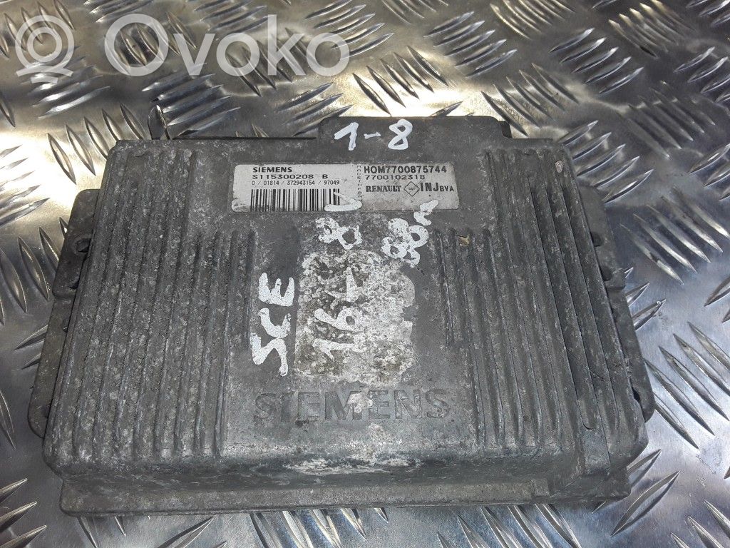 Renault Megane I Engine control unit/module 