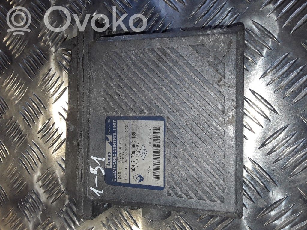 Renault Scenic I Engine control unit/module 