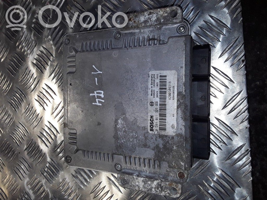 Engine control unit/module   0281011325,8200309318,8200309329