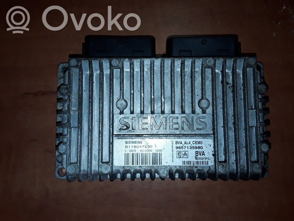 Peugeot 307 Gearbox control unit/module 