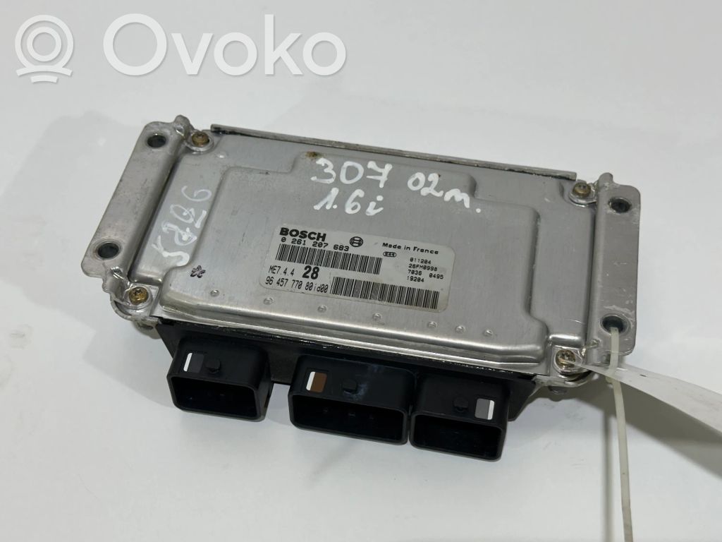 Engine control unit/module   0261207683,9645777080