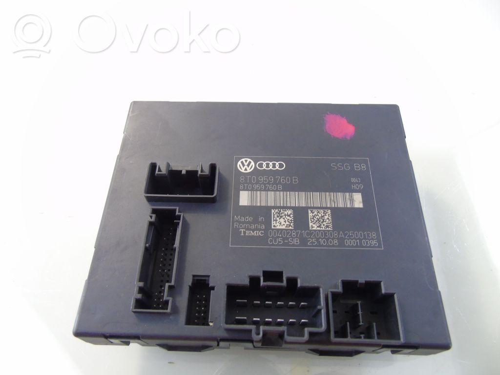 Module de commande de siège   8T0959760B