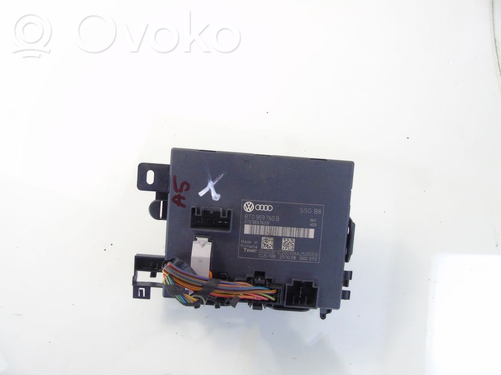 Module de commande de siège   8T0959760B