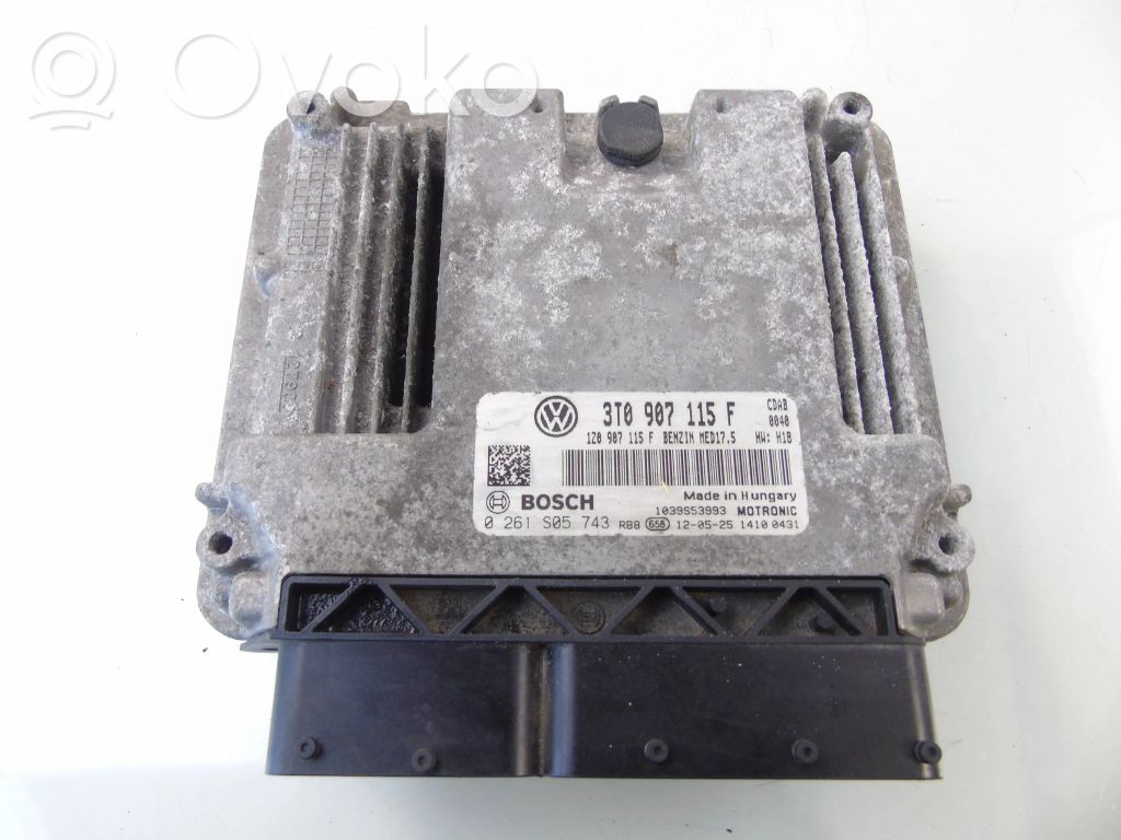 Skoda Superb B6 (3T) Engine control unit/module 