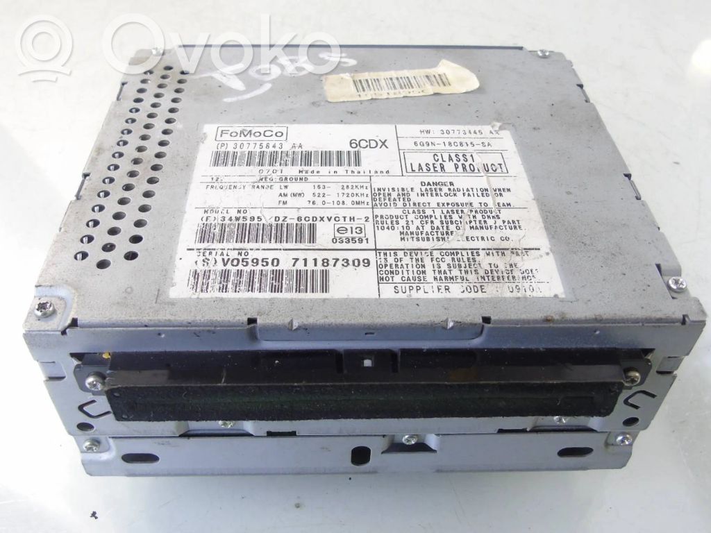 Volvo S80 Unitate principală radio/CD/DVD/GPS 