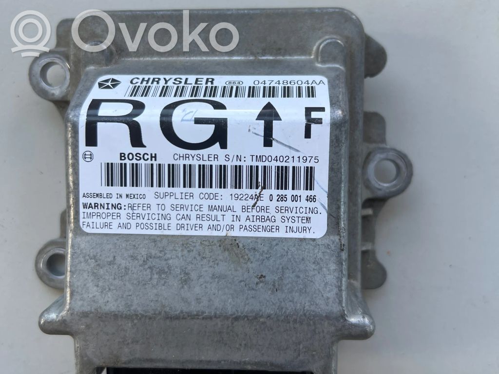 Chrysler Voyager Airbag control unit/module 