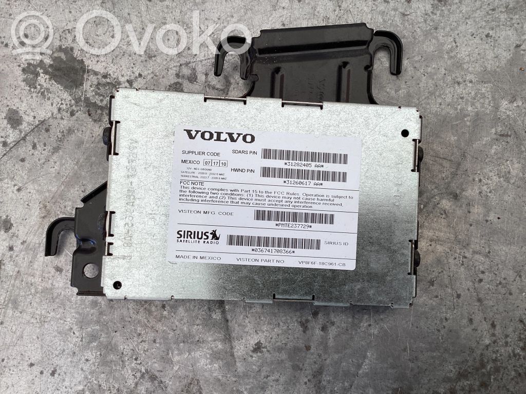 Volvo XC90 Module unité de contrôle d'antenne 