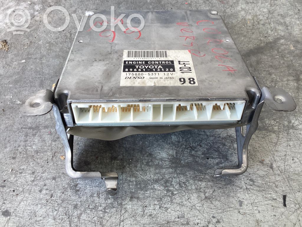 Toyota Corolla Verso E121 Engine control unit/module 