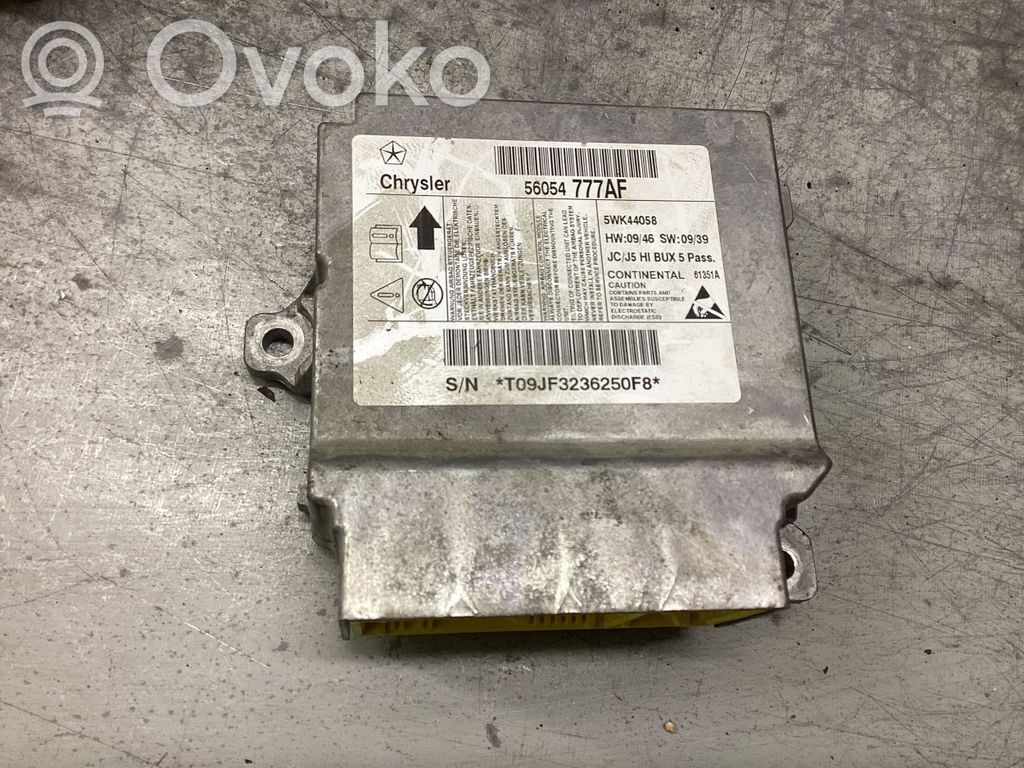 Dodge Journey Sterownik / Moduł Airbag 
