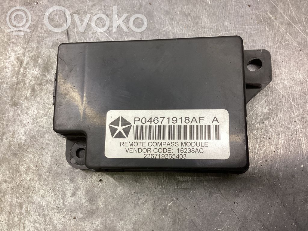 Dodge Avenger Other control units/modules 