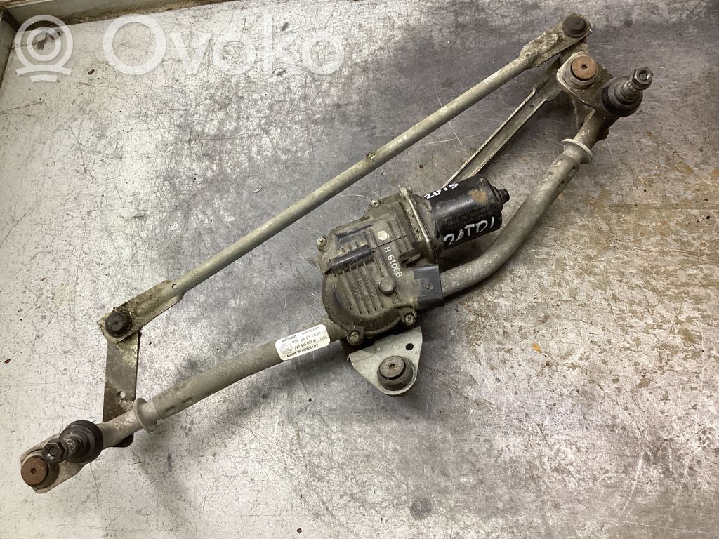 Skoda Superb B8 (3V) Mechanizm i silniczek wycieraczek szyby przedniej / czołowej 