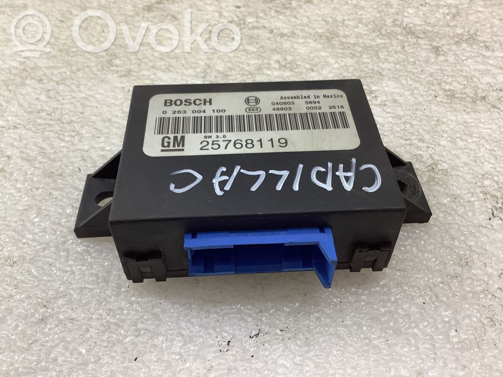 Cadillac SRX Parking PDC control unit/module 