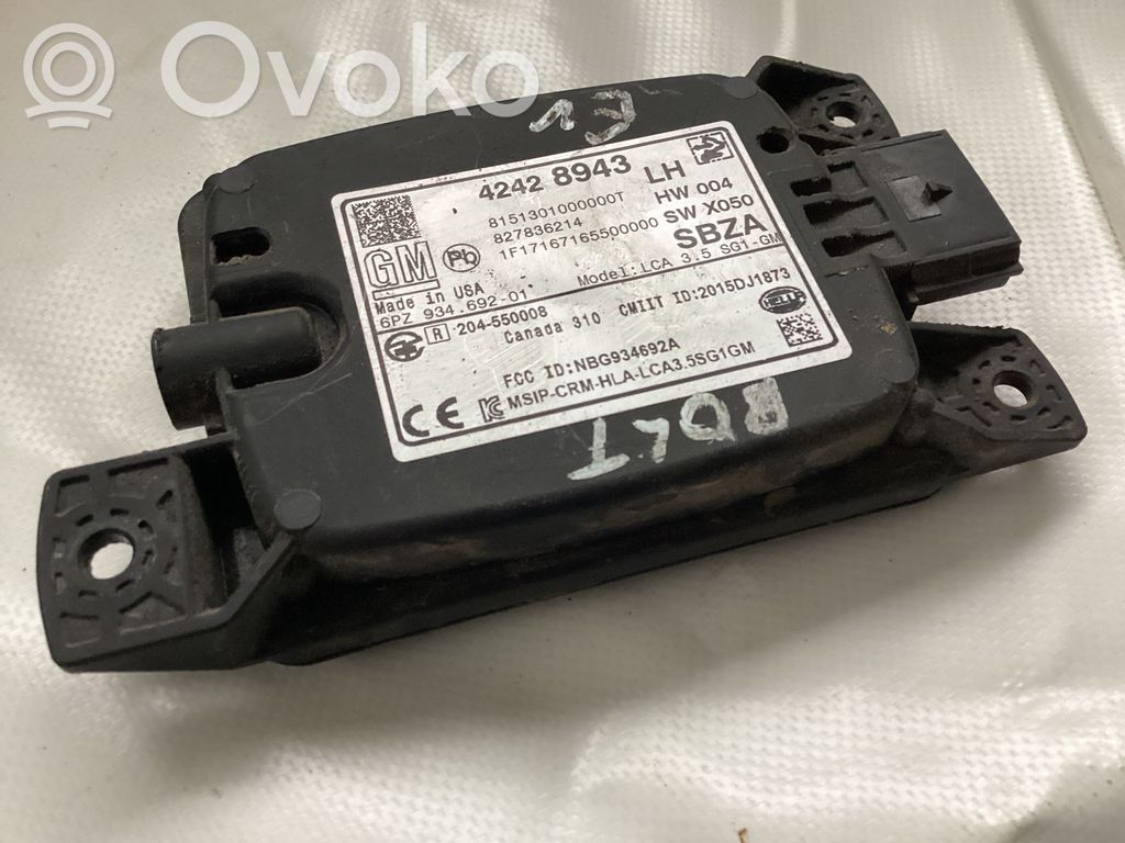 Chevrolet Bolt Aklos zonos modulis 