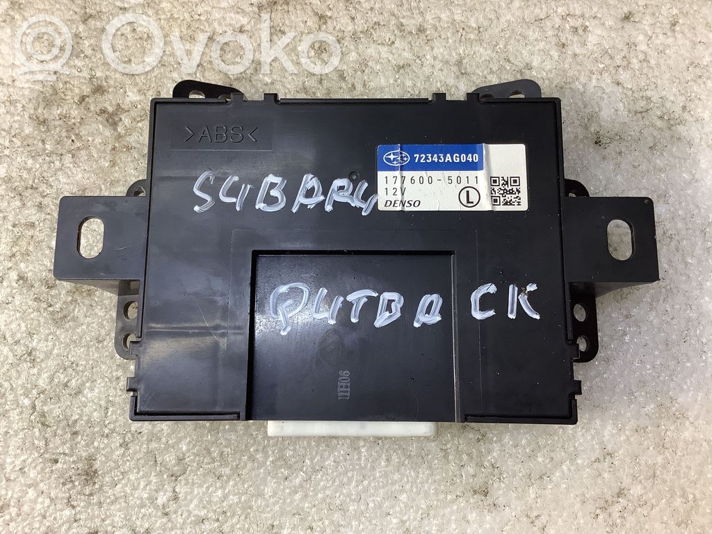 Subaru Outback Air conditioner control unit module 