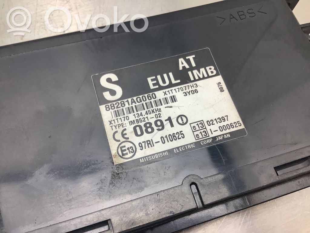 Subaru Legacy Unitate/modul comandă imobilizator 