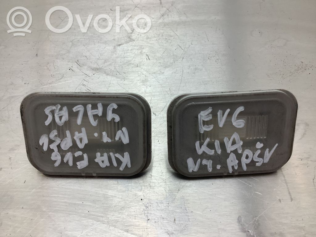 KIA EV6 Number plate light 