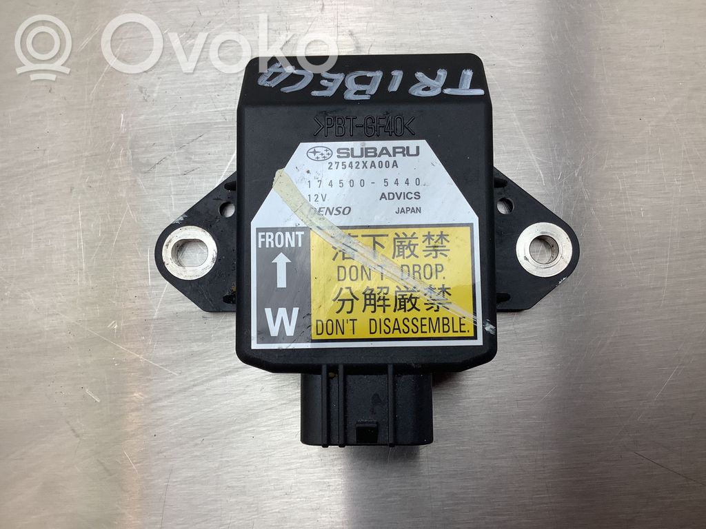 Subaru Tribeca ESP acceleration yaw rate sensor 