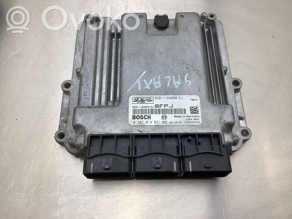 Engine control unit/module   0281014831,8G9112A650DJ,1039S32322,13340041,8FOJ