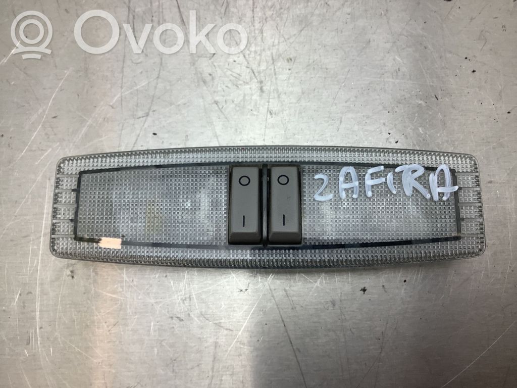 Opel Zafira B Illuminazione sedili posteriori 