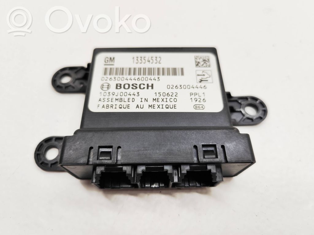 Parking PDC control unit/module   13354532,150622,039J004,0263004446,1039J00443