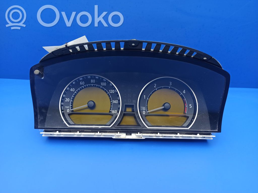 BMW 7 E65 E66 Spidometrs (instrumentu panelī) 