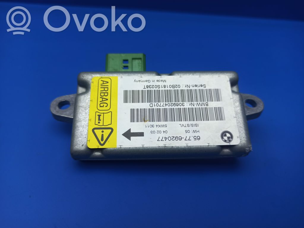 Airbagsensor Crashsensor Drucksensor   6920477,5WK43011,30692047701D,65776920477