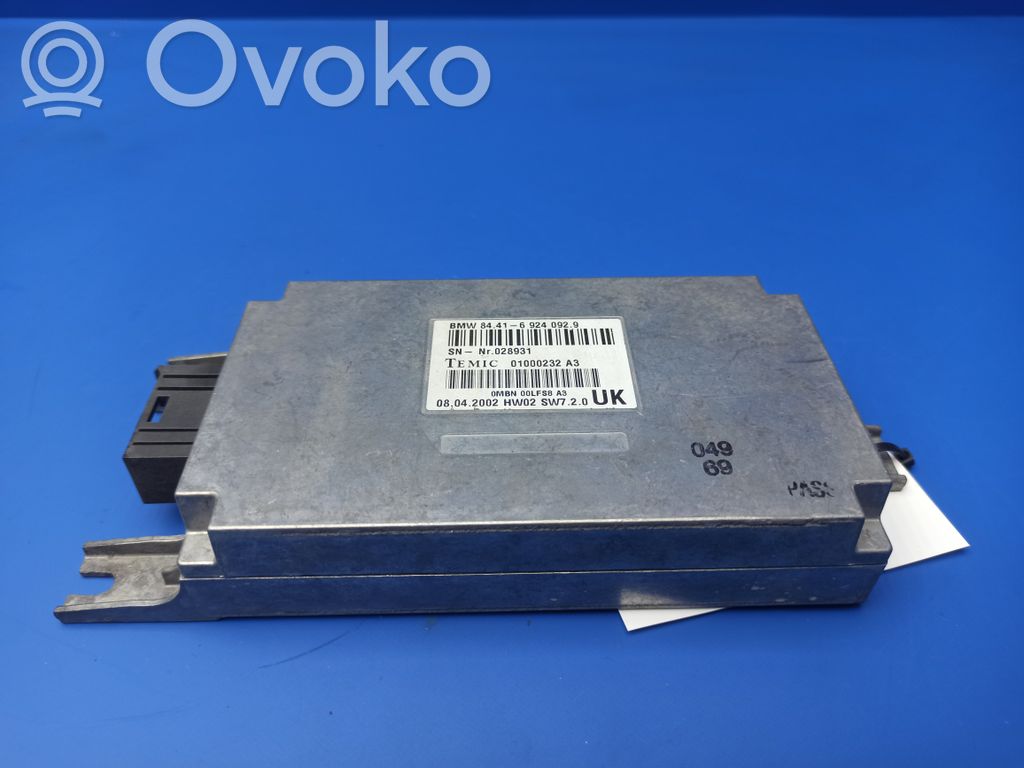 BMW 7 E65 E66 Moduł / Sterownik telefonu 