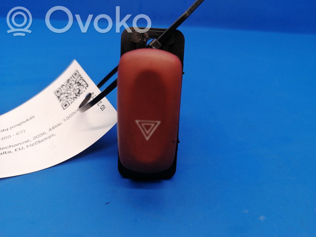 Opel Agila A Hazard light switch 