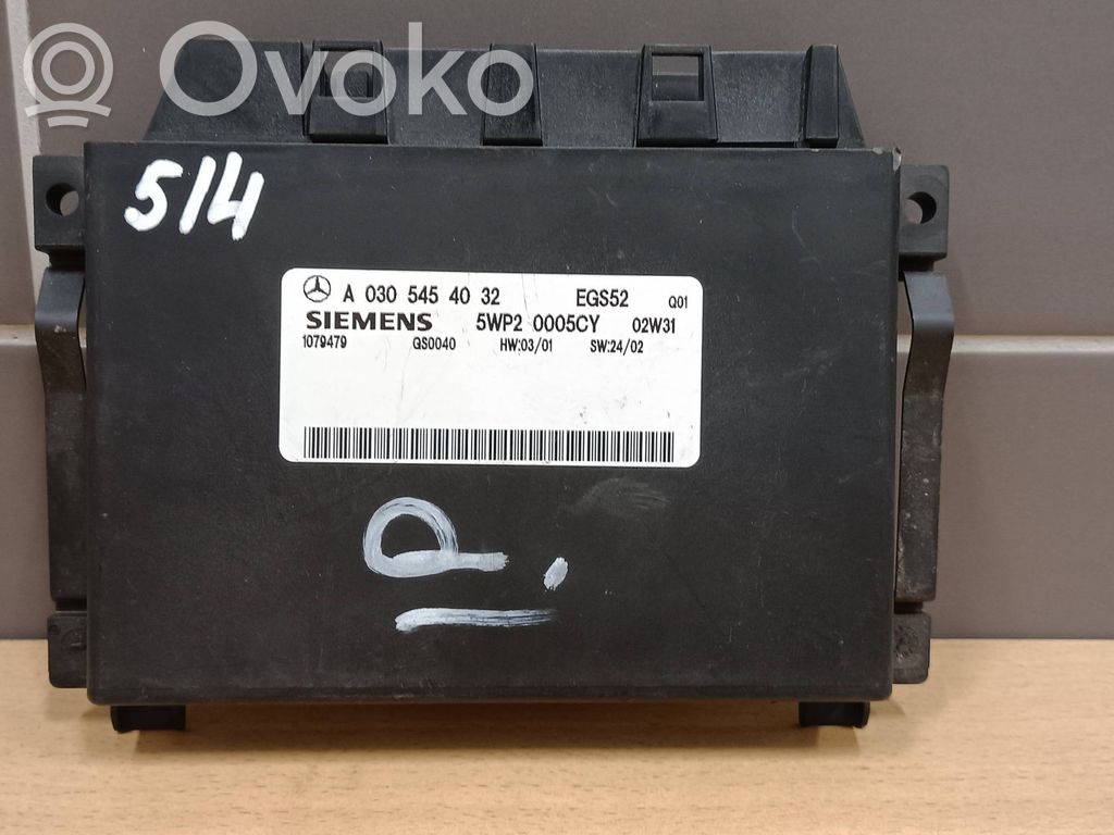 Mercedes-Benz E W211 Gearbox control unit/module 