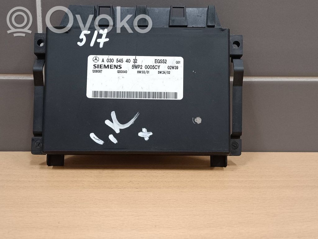 Mercedes-Benz E W211 Gearbox control unit/module 