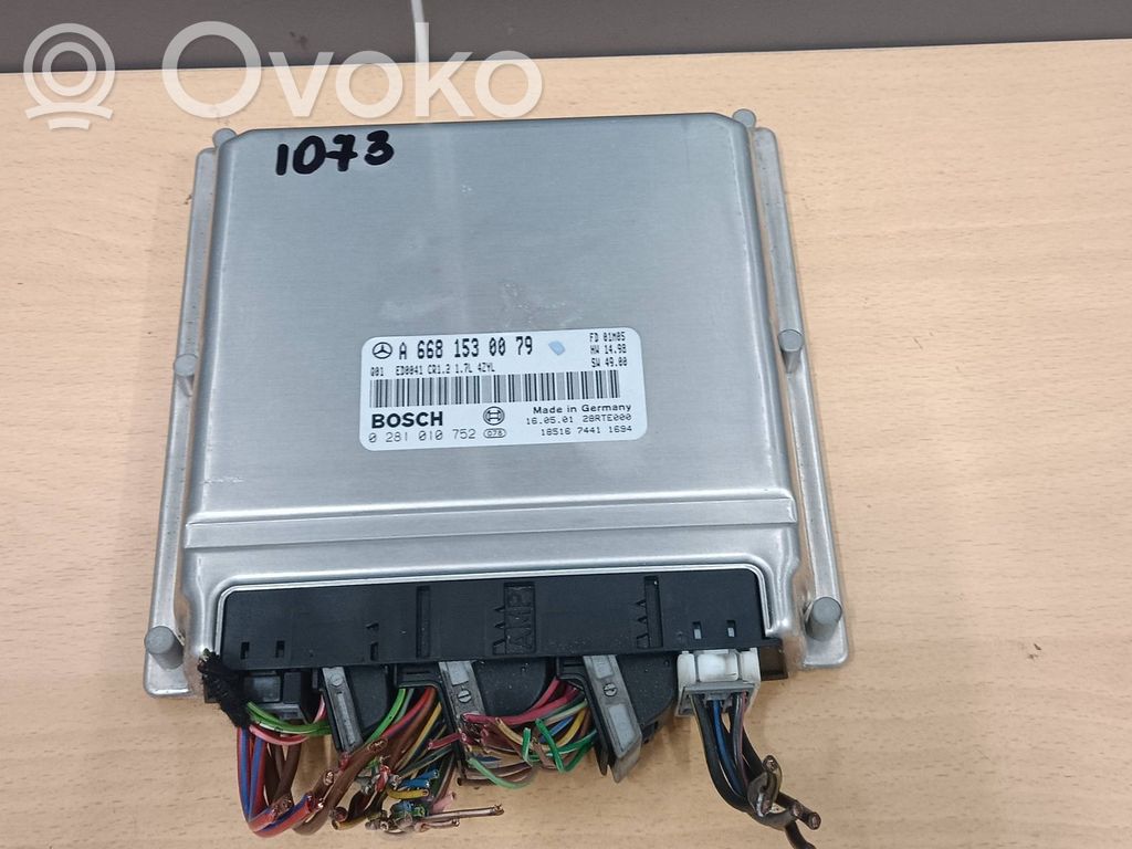 Mercedes-Benz A W168 Engine control unit/module 