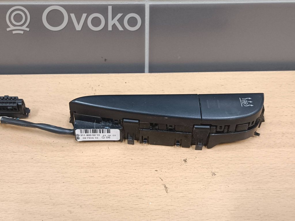 Mercedes-Benz E W211 Ramka drążka zmiany biegów 