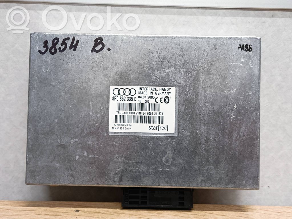 Audi A4 S4 B7 8E 8H Bluetooth control unit module 