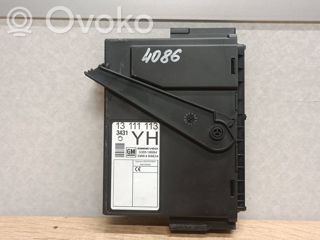 Opel Meriva A Mukavuusmoduuli 