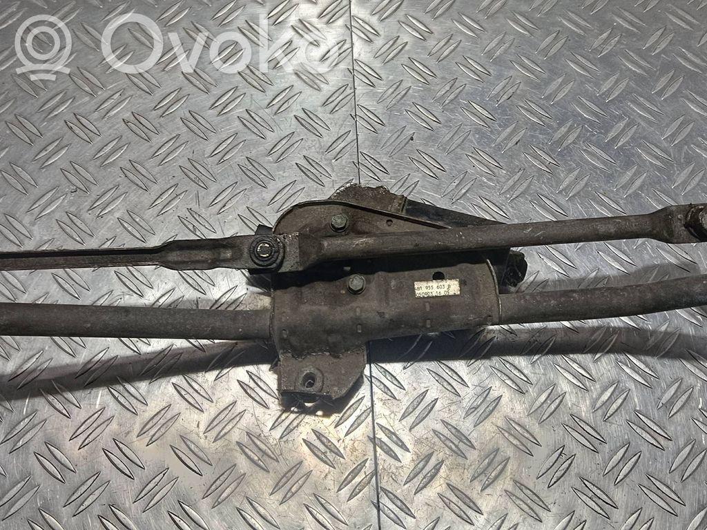 Mechanizm i silniczek wycieraczek szyby przedniej / czołowej   8D1955113C,404587,240702C