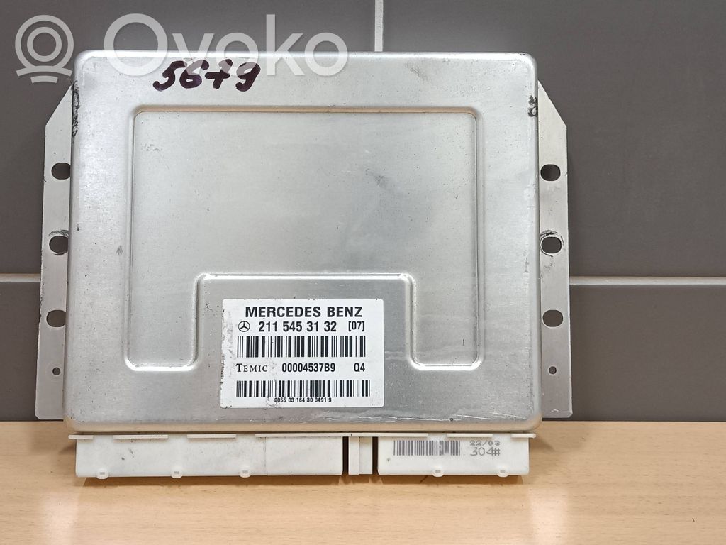 Mercedes-Benz E W211 Module de commande suspension 