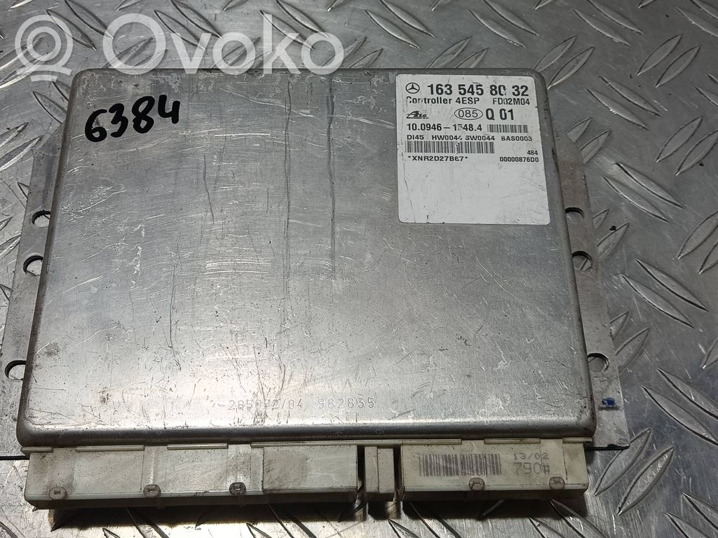 Mercedes-Benz ML W163 Moduł / Sterownik ESP 
