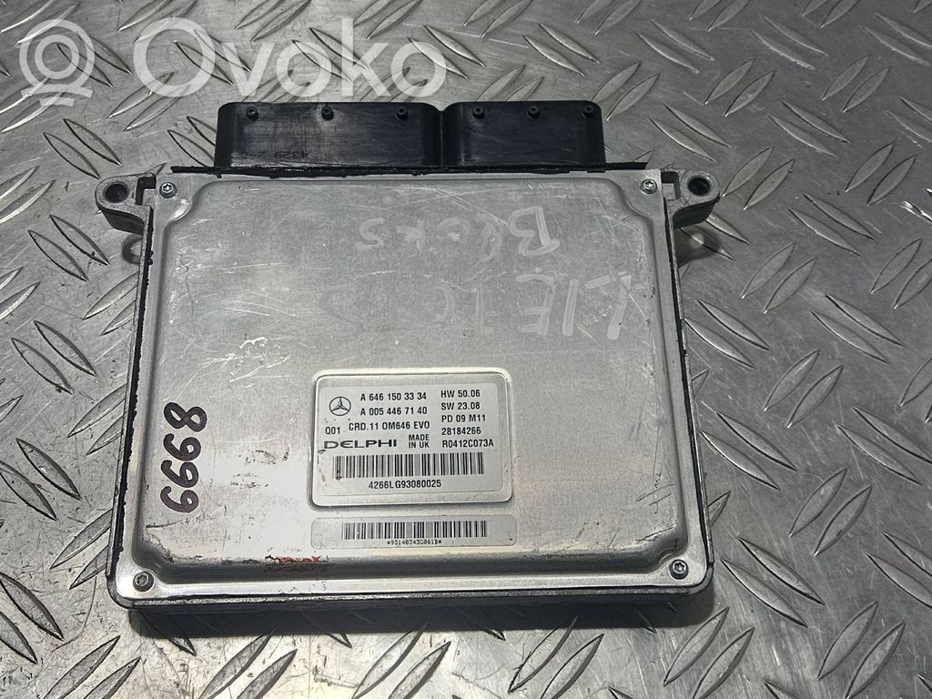 Mercedes-Benz C W204 Sterownik / Moduł ECU 