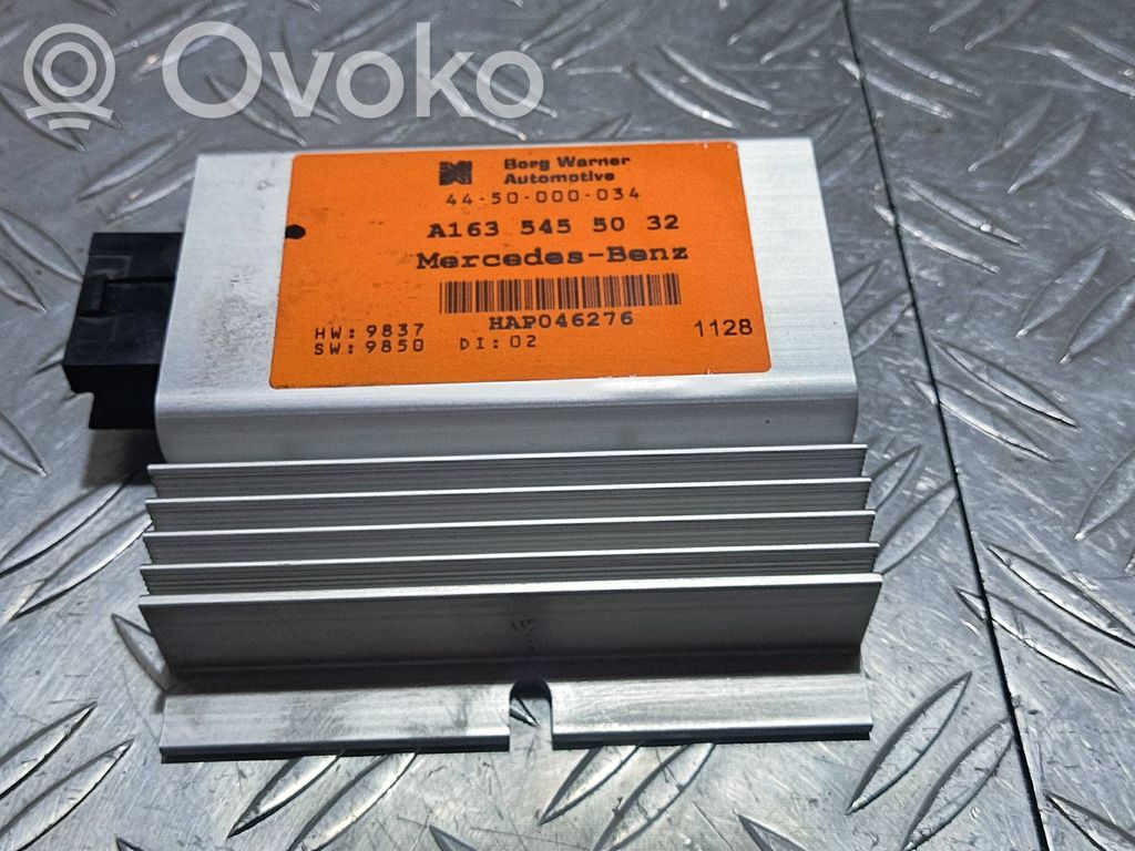 Mercedes-Benz ML W163 Unitate/modul de control cutie de viteze 
