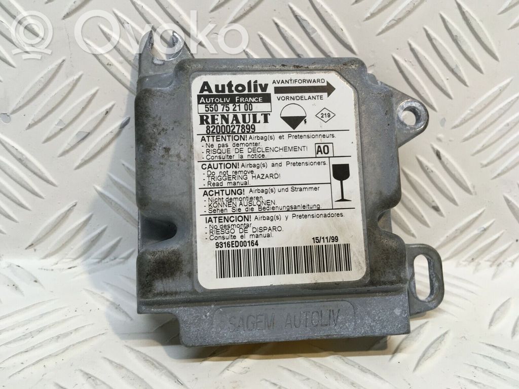 Renault Master II Airbag control unit/module 