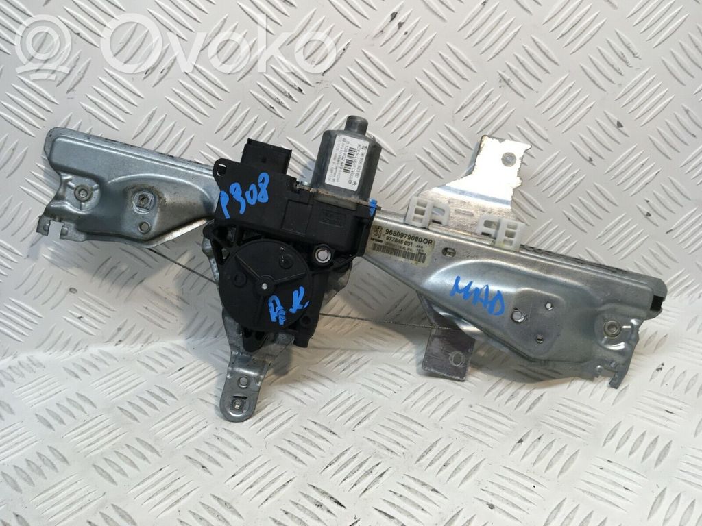 Peugeot 308 Elektriskā loga pacelšanas mehānisma komplekts 
