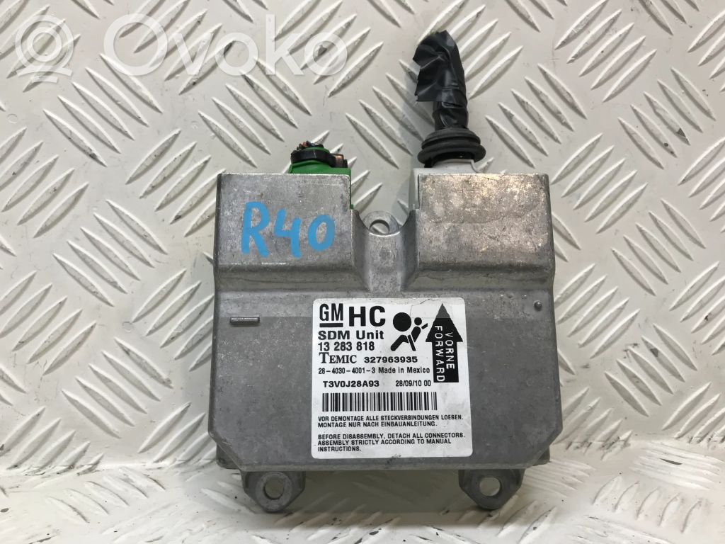 Airbag control unit/module   13283818