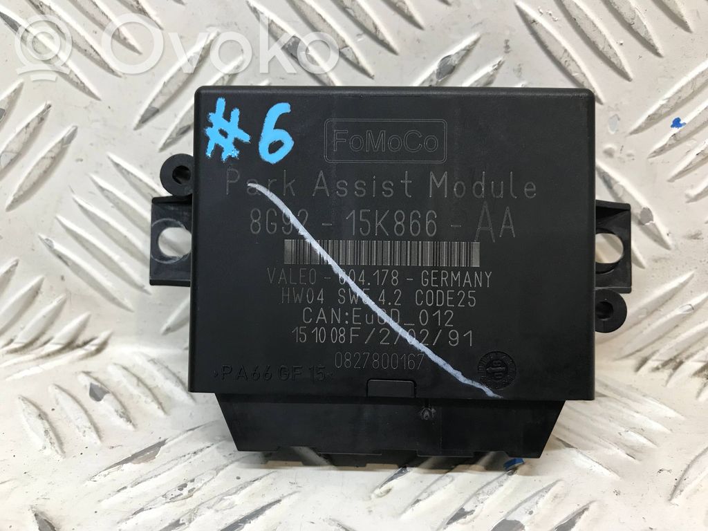 Ford Mondeo MK IV Parking PDC control unit/module 